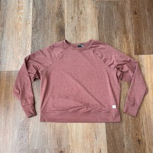 Vuori Terracotta Heather Daydream crew top